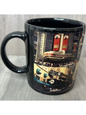 New York City Times Square Broadway Shows Coffee Mug Cats Tommy Les Mis Phantom